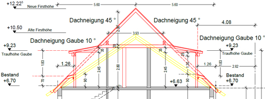 Dachumbau